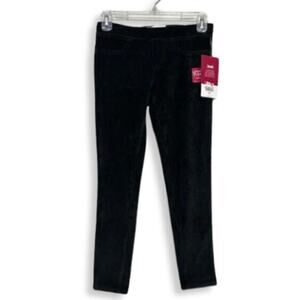 Levis Jeggings Pull-On Corduroy Fabric Stretchable Slim Fit Black Girls 12 NWT